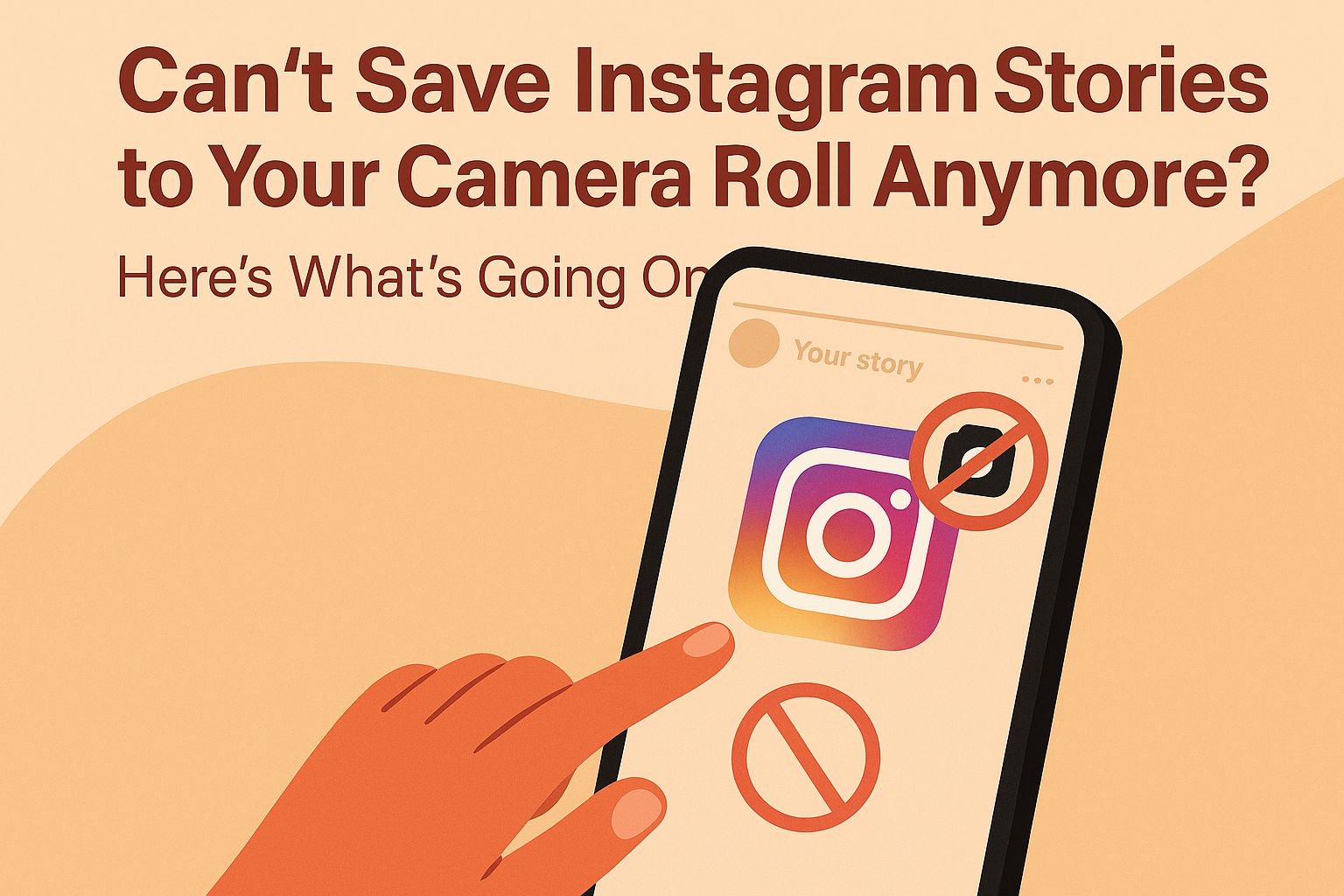 Can’t Save Instagram Stories to Camera Roll
