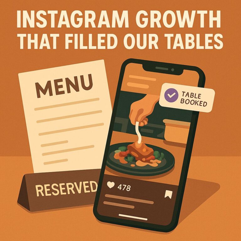 Local restaurant Instagram growth strategy