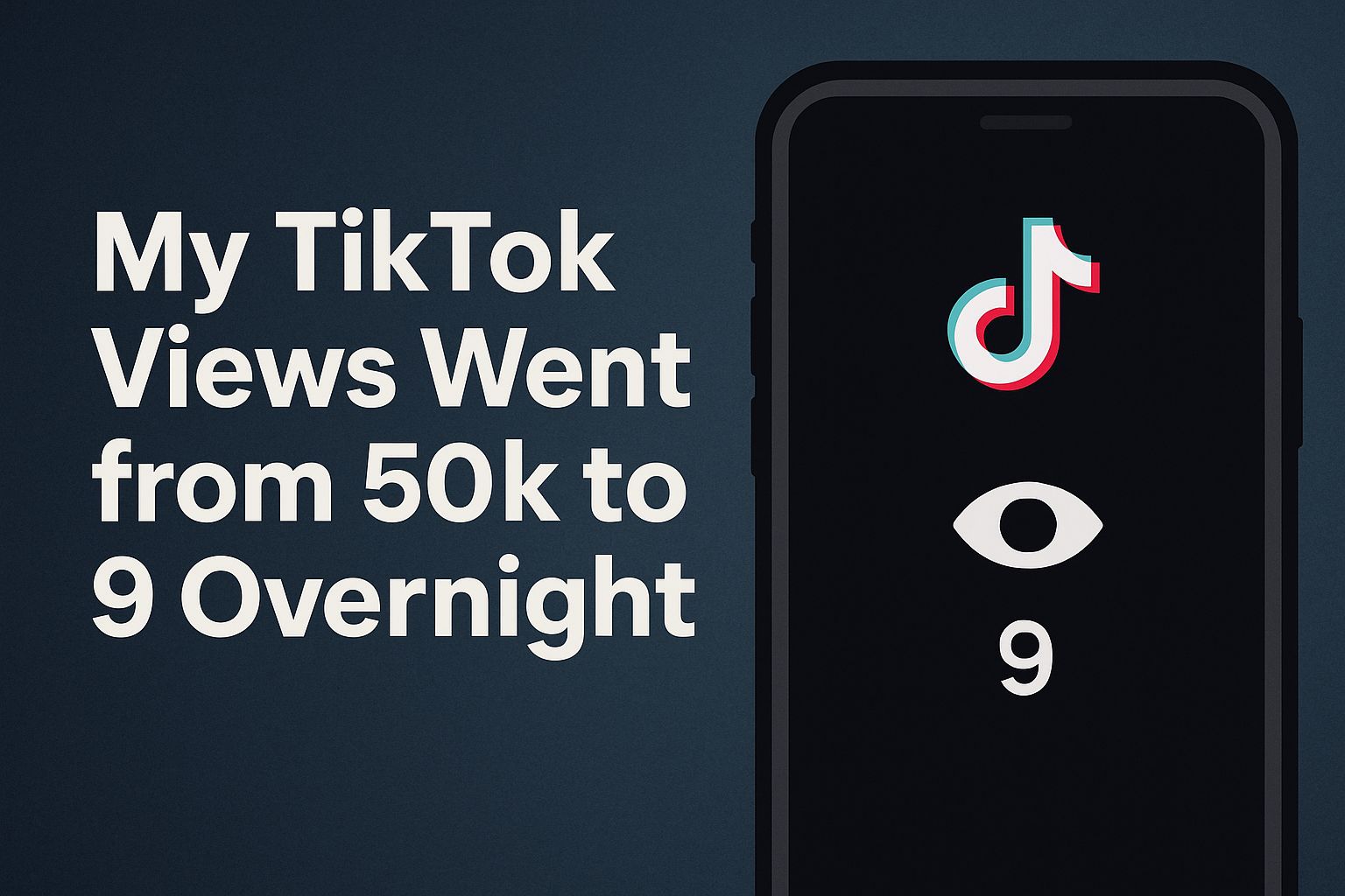 TikTok views suddenly dropping