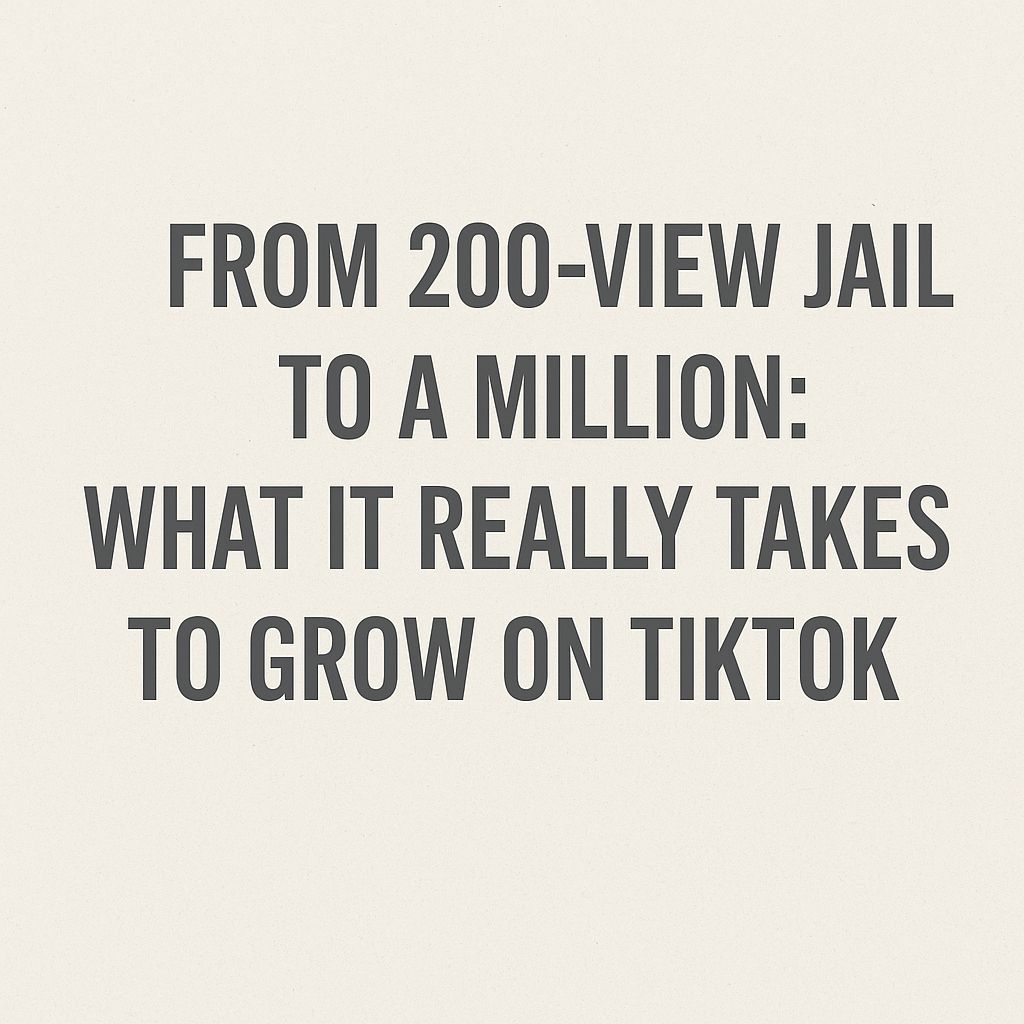 going viral on TikTok 200 - 1M views