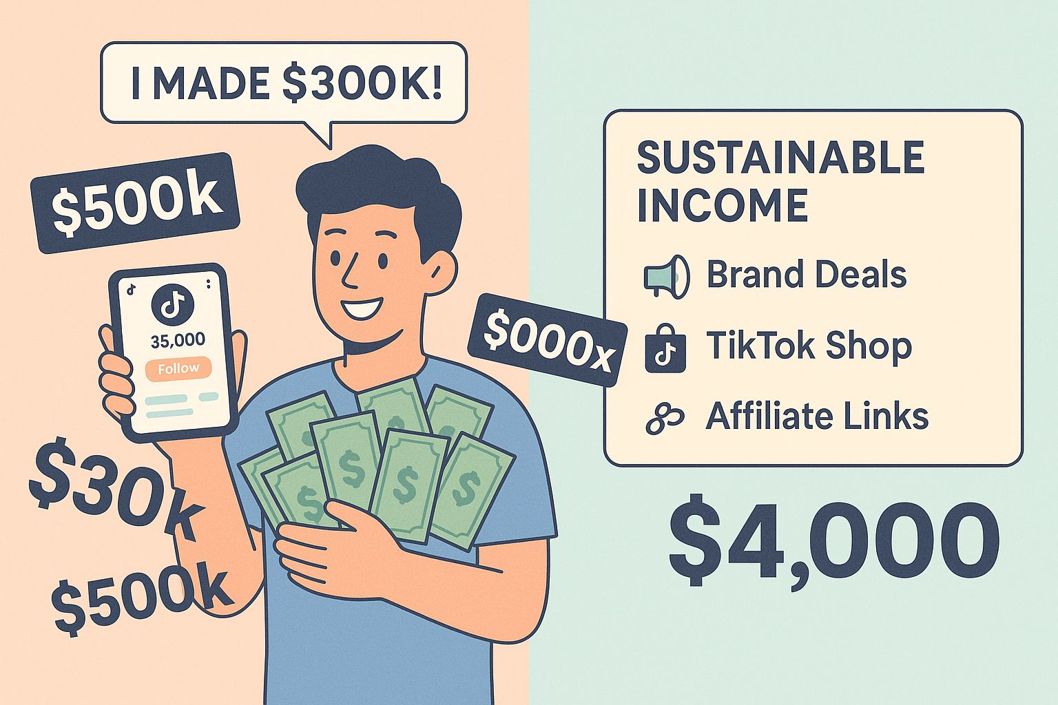 TikTok Creators Claim Huge Earnings