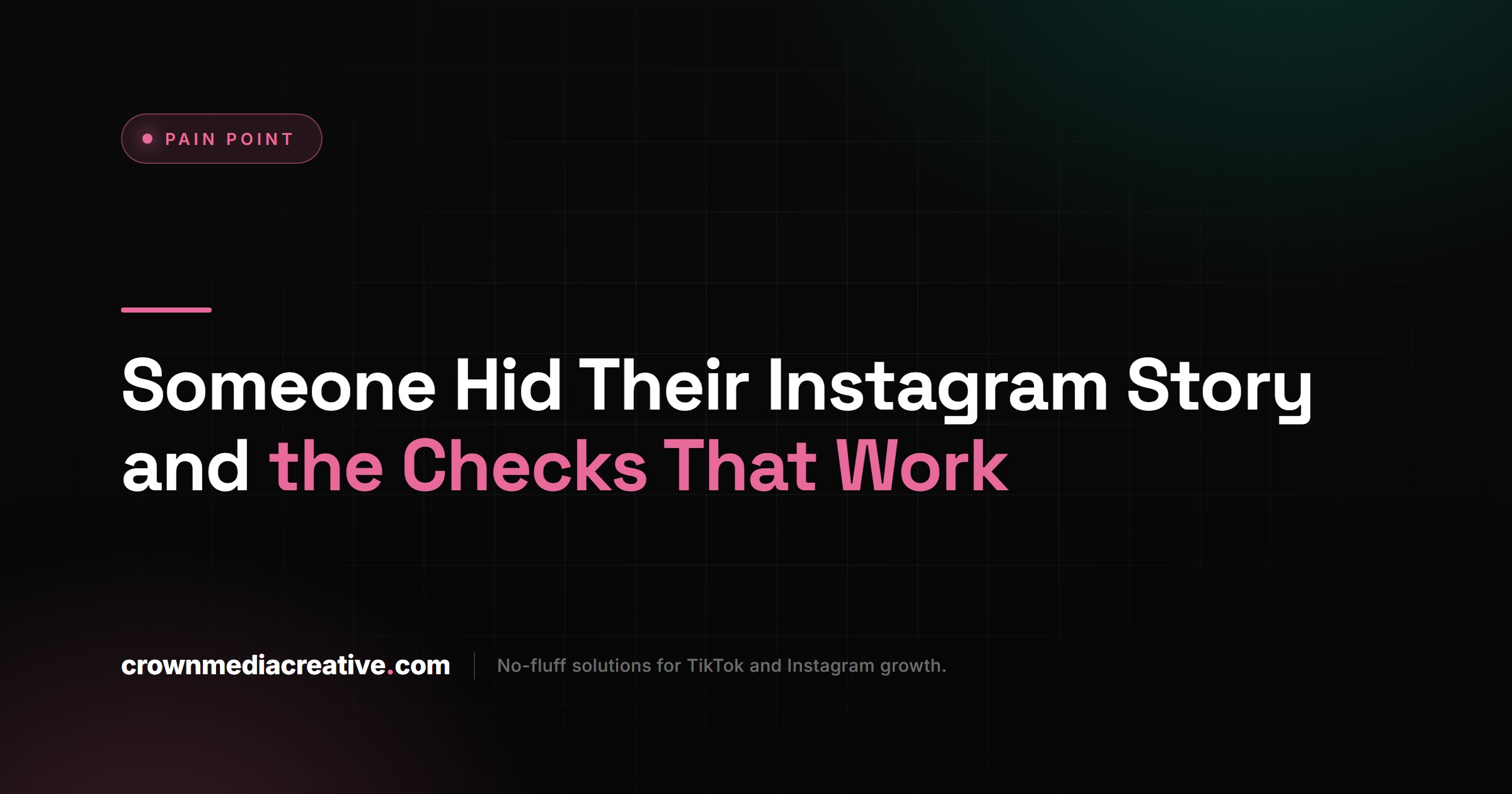 How to Tell If Someone Hid Their Instagram Story From You
