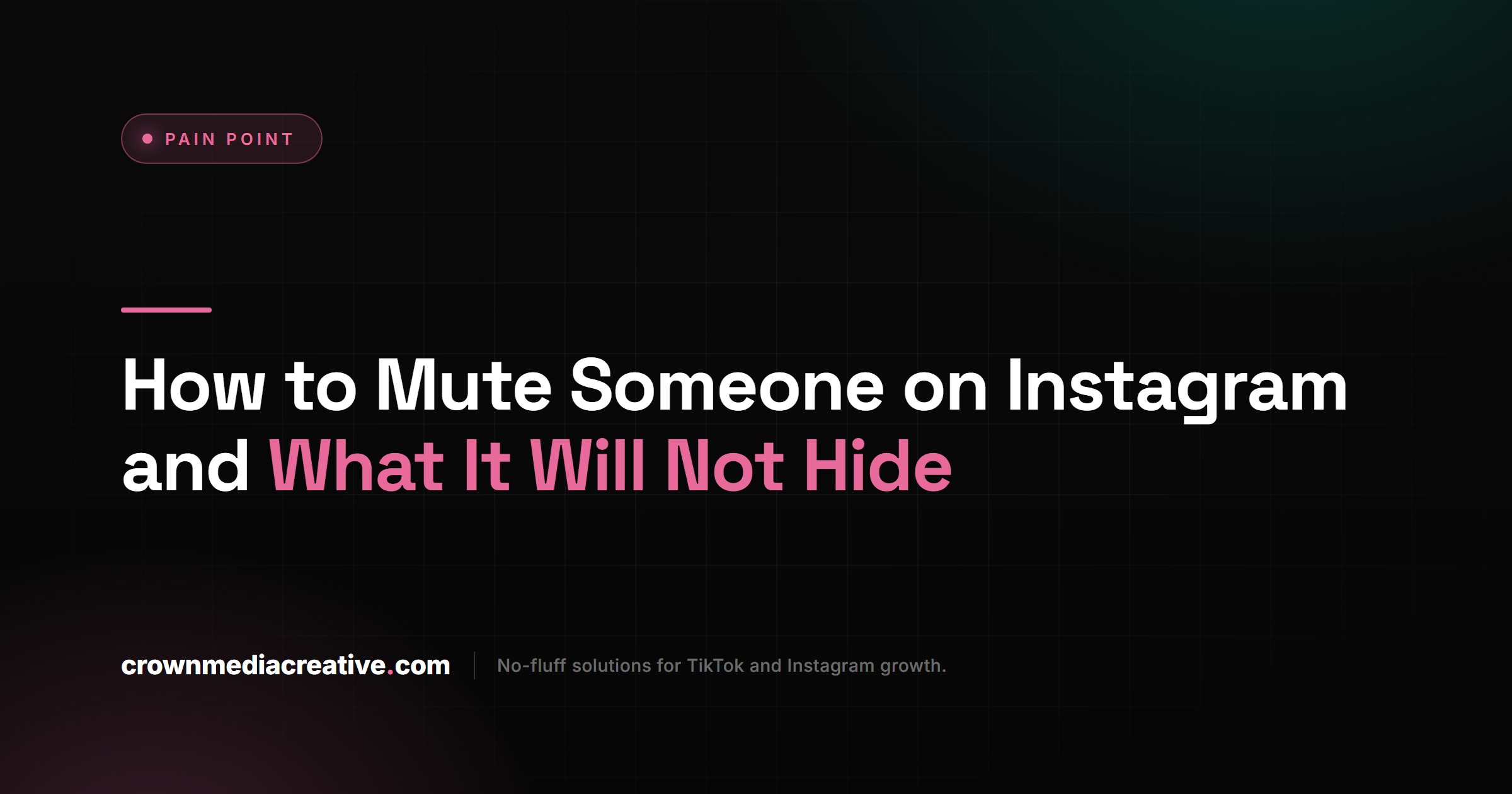 How to Mute Someone on Instagram