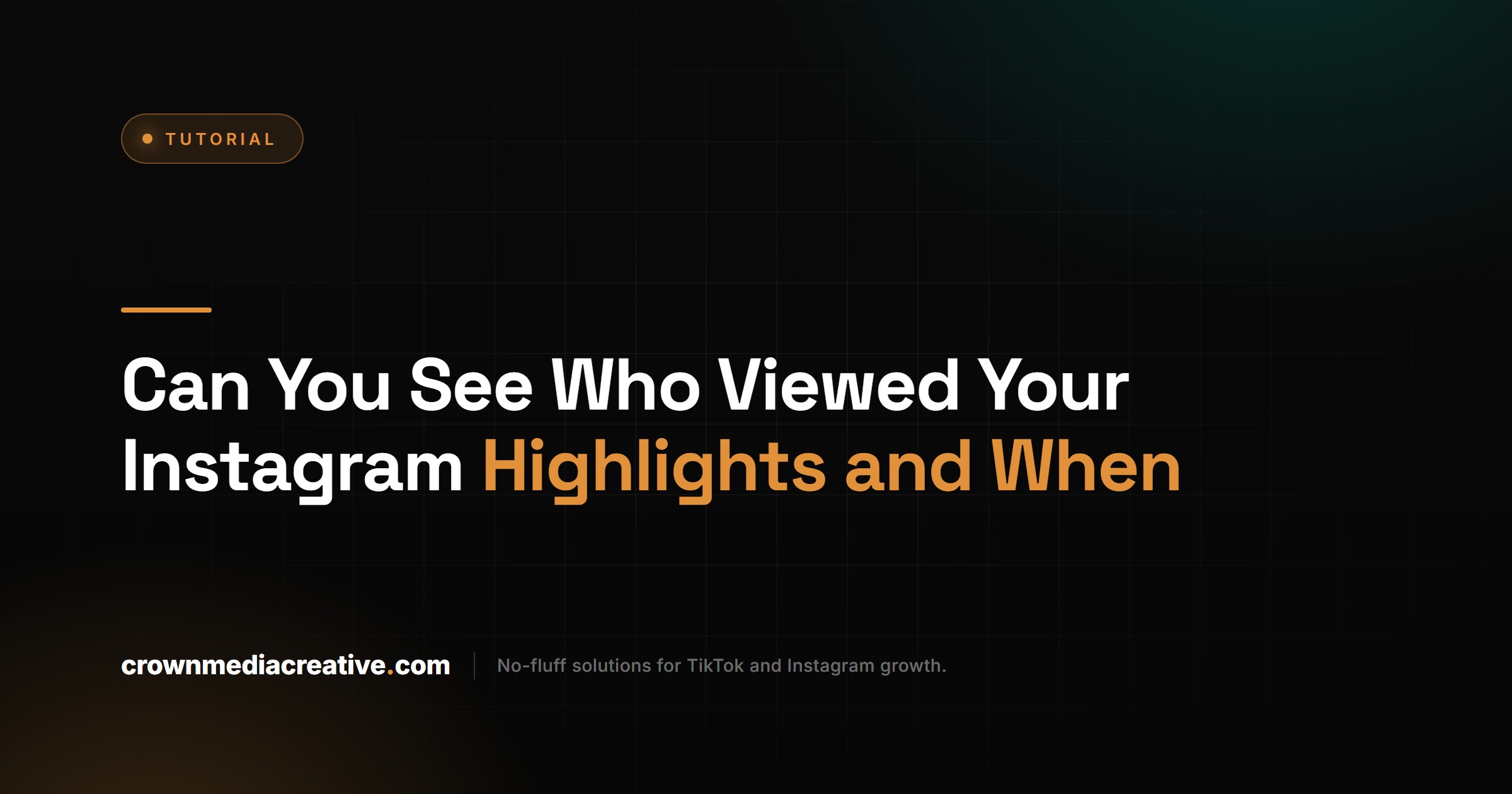 Can You See Who Viewed Your Instagram Highlights and When