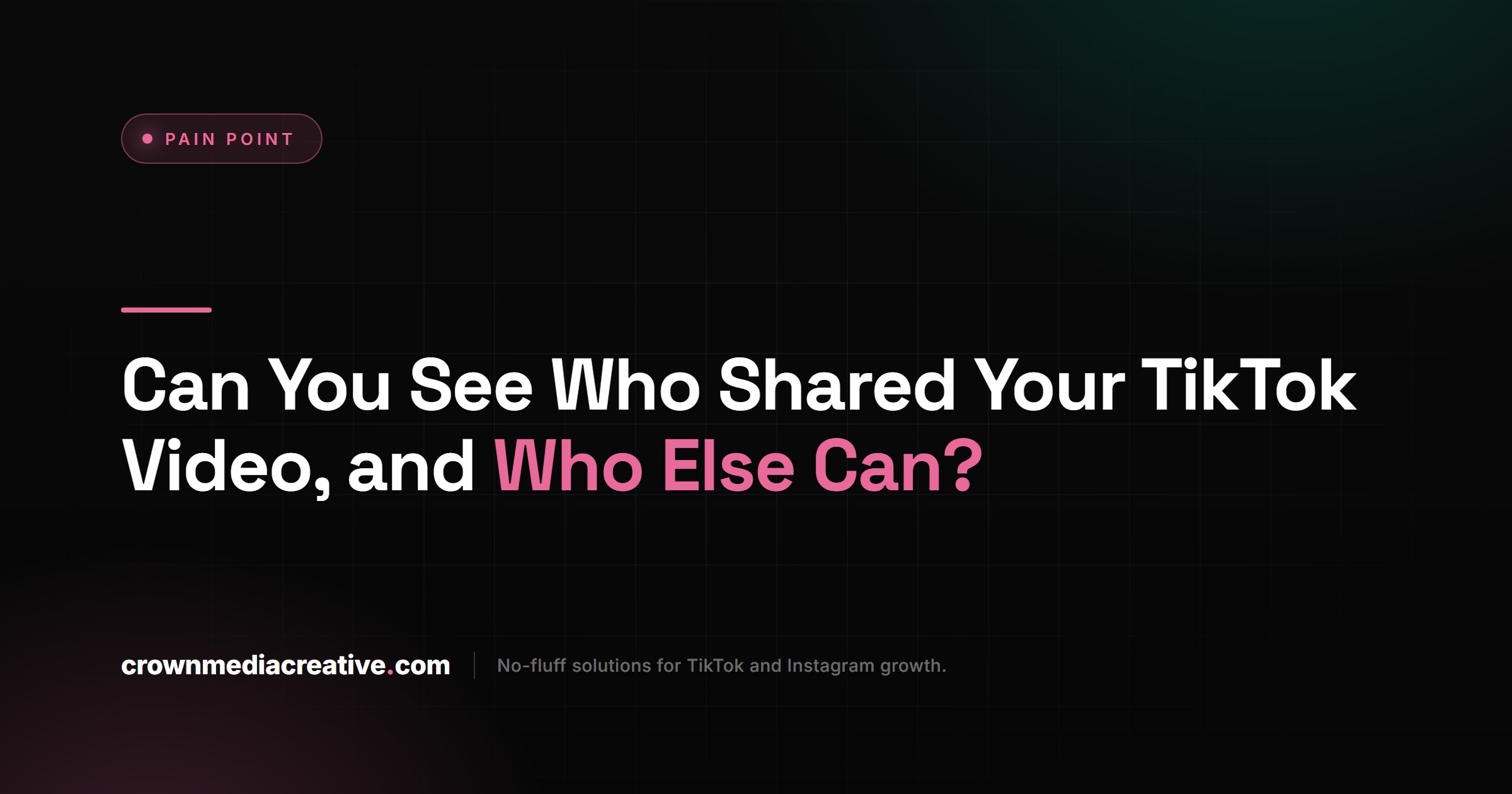 Can You See Who Shared Your TikTok Video, and Who Else Can?