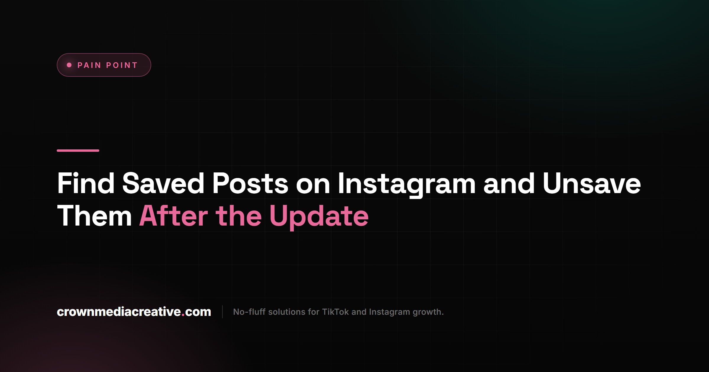 Find Saved Posts on Instagram and Unsave Them After the Update