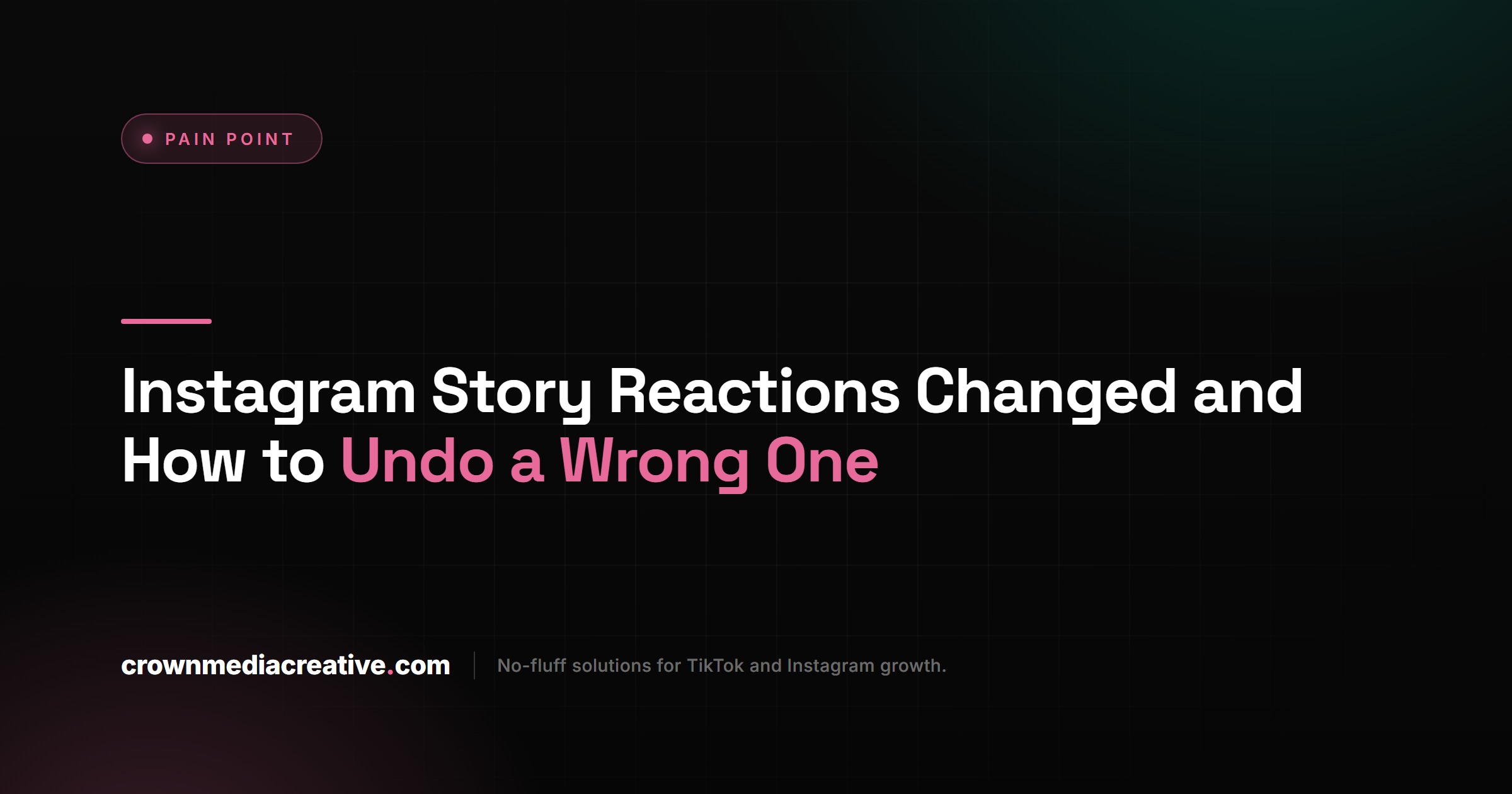 Instagram Story Reactions Changed and How to Undo a Wrong One